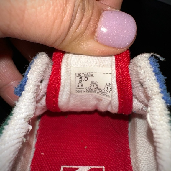 Toddler 5C Vans Slip On Color Block - Picture 6 of 6